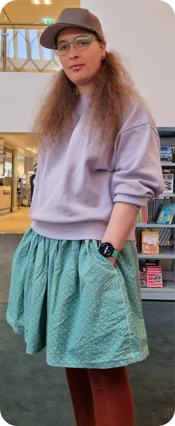 me in a librairy